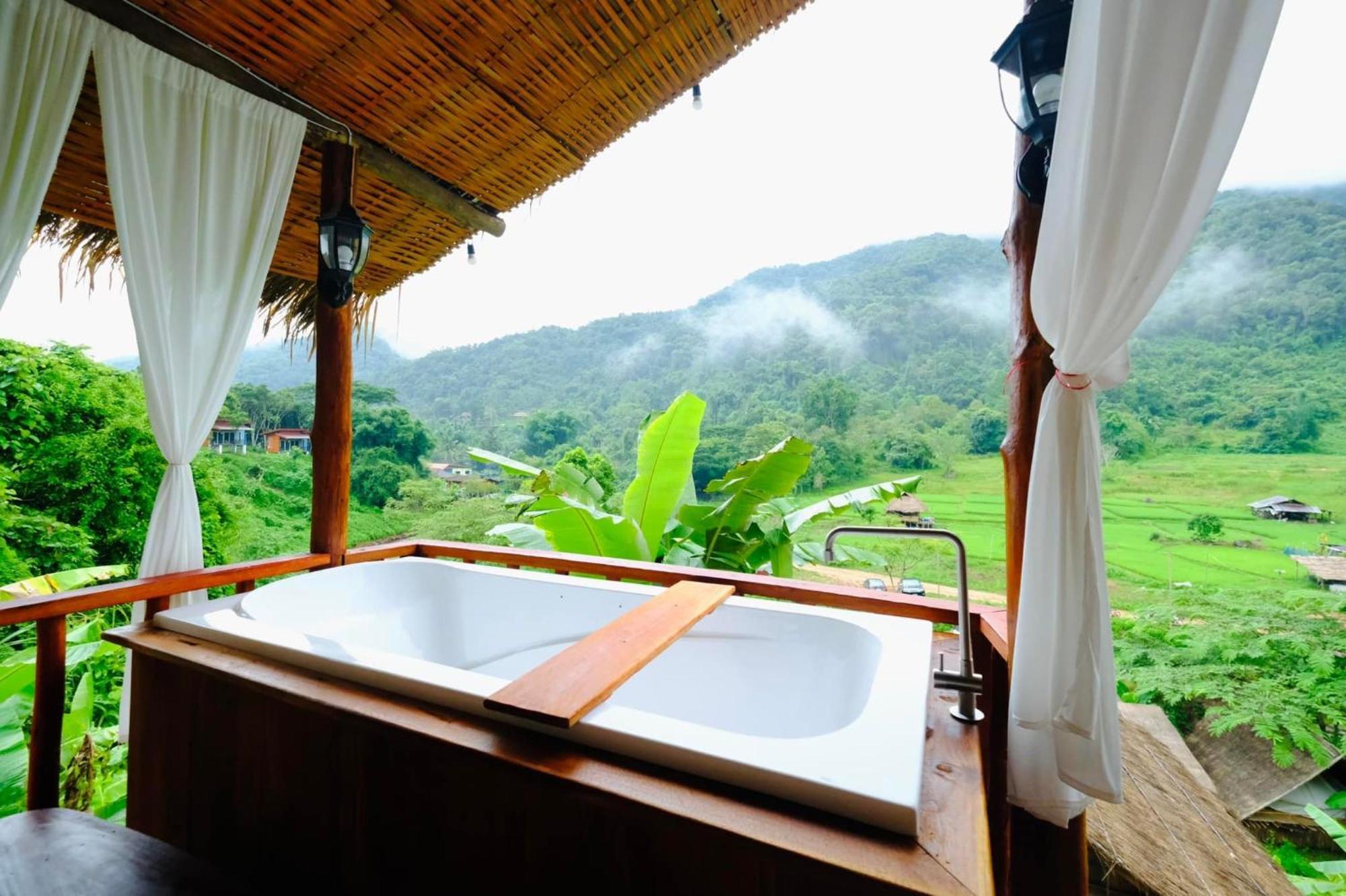 อิ่มสุข ณ บ่อเกลือ น่าน Hotel Ban Pha Khap ภายนอก รูปภาพ